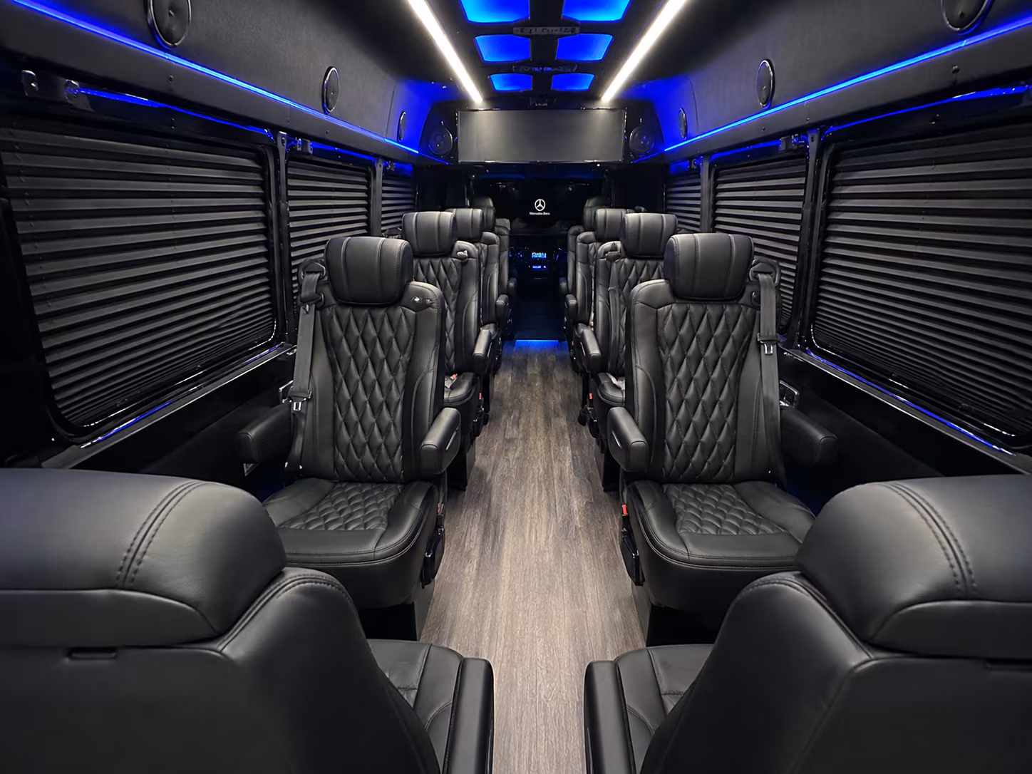 chandler 15 passenger sprinter van interior