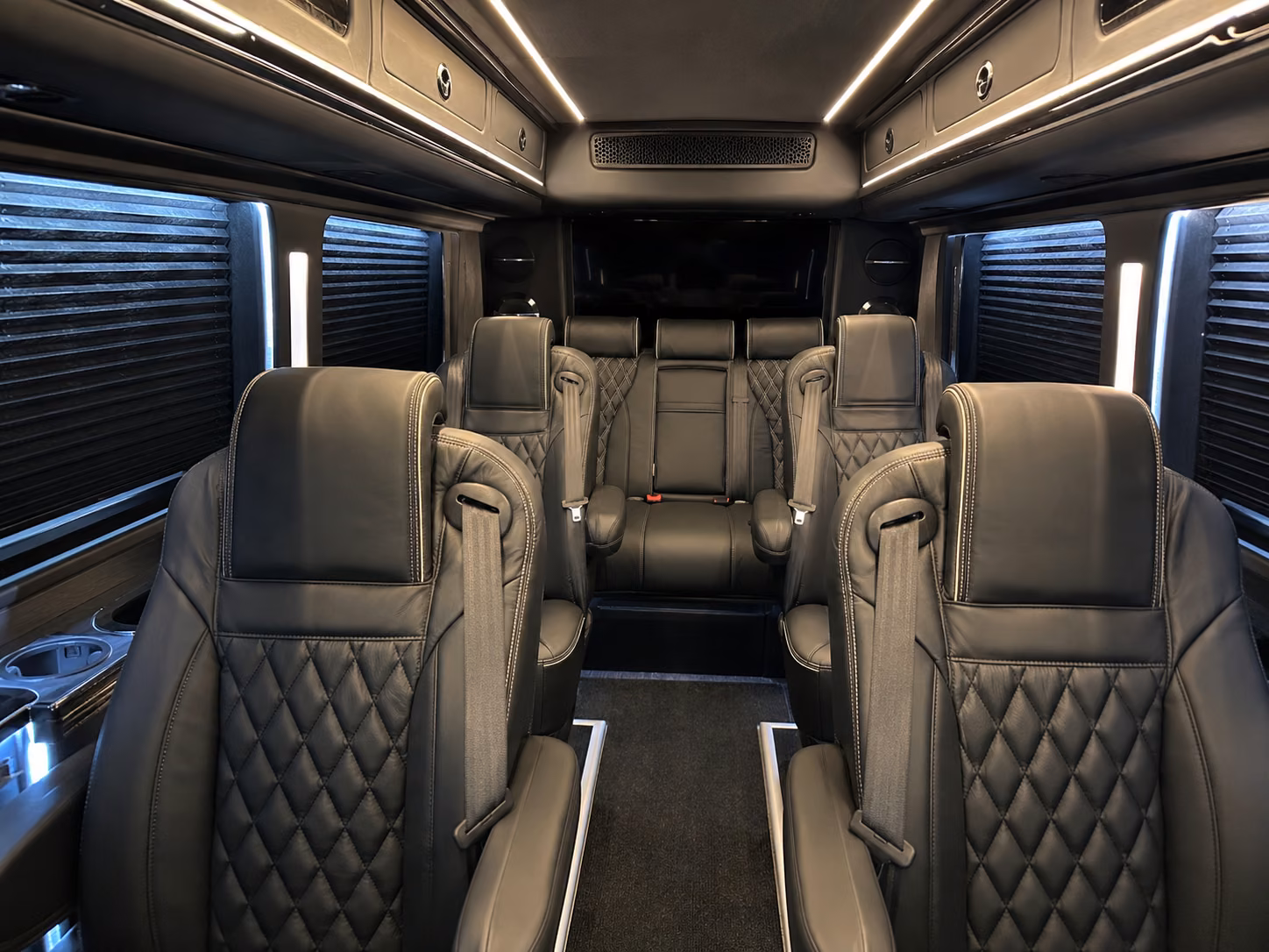 chandler 18 passenger sprinter van inside