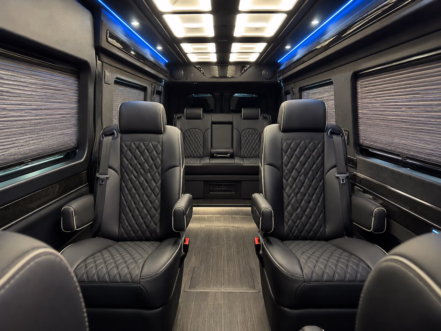 chandler 8 passenger sprinter van inside