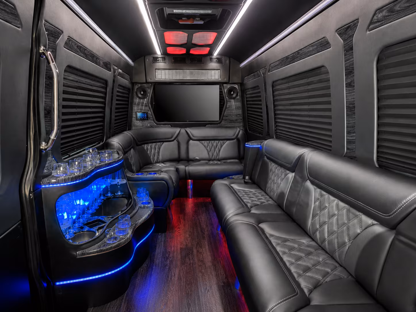 chandler sprinter limousine inside