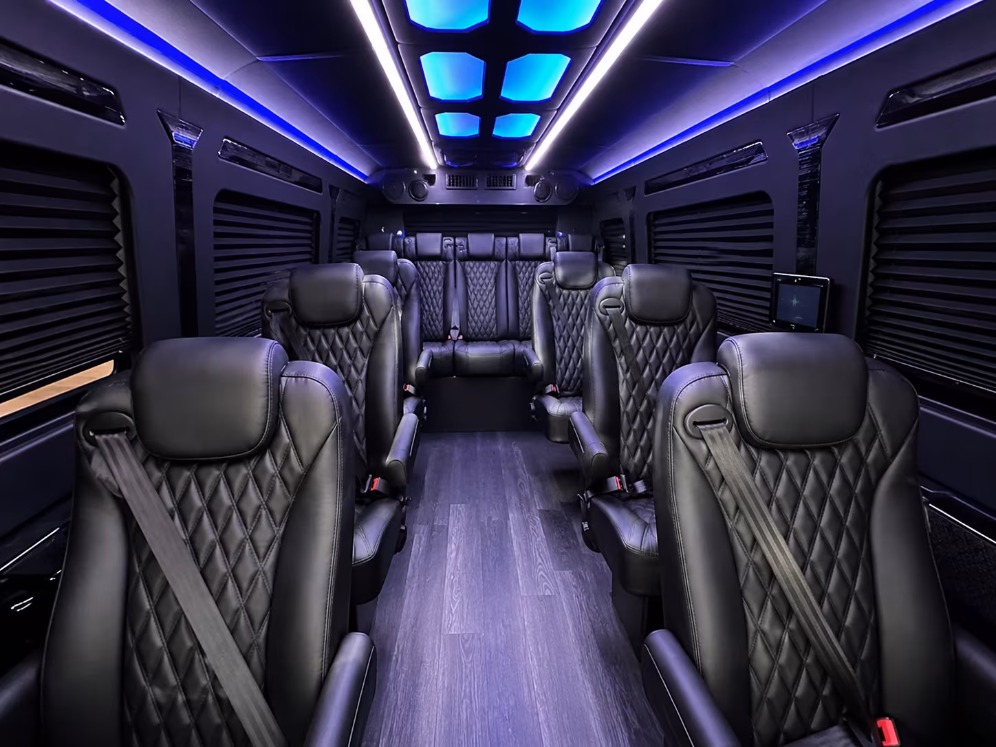 parent coordinated sprinter van bookings with set pickup and return times in chandler